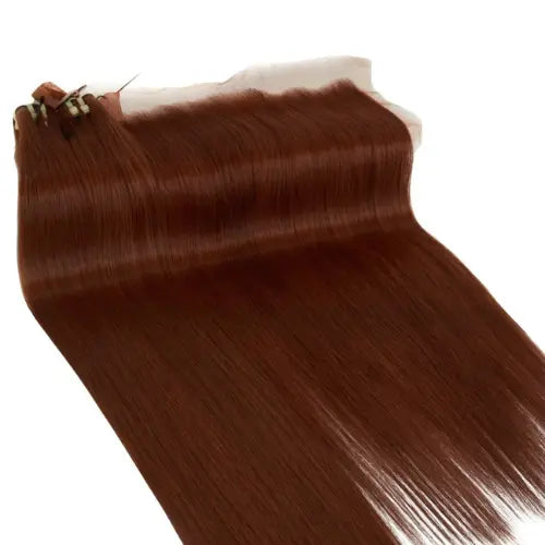 Chestnut Color Bone Straight Vietnamese Hair Lux Hair