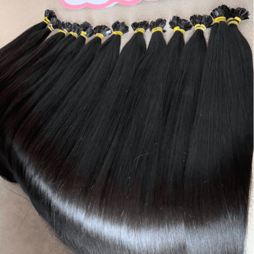 Big Order Jet Black #1 Color Flat Tip Har Extensions