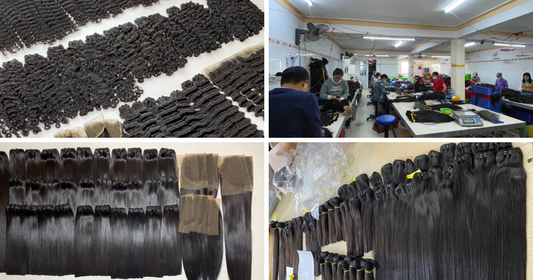 How to Identify Real Raw Vietnamese Hair vs Fake Hair - Lux Hair Vietnam